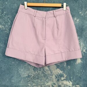 The Frankie Shop Women's Lavender Shorts